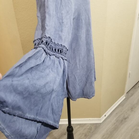 SPENSE‎ bell sleeve blouse sz large - Picture 11 of 13